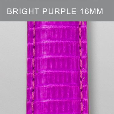 16mm Bright Purple Fashion Lizard