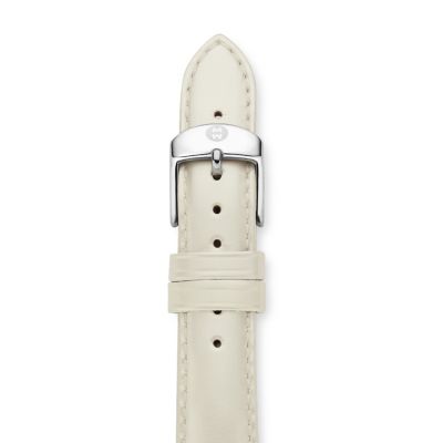 16mm Silver Patent Leather