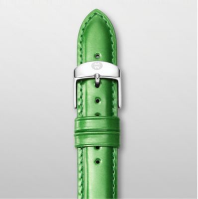 16mm Vivid Green Patent Leather