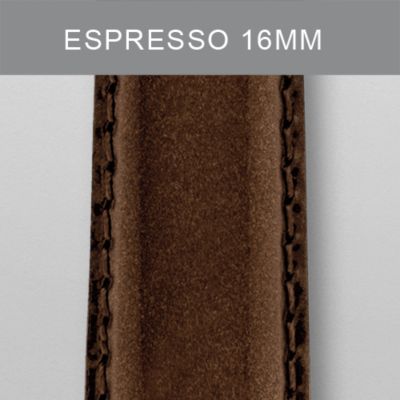 16mm Espresso Patent Leather