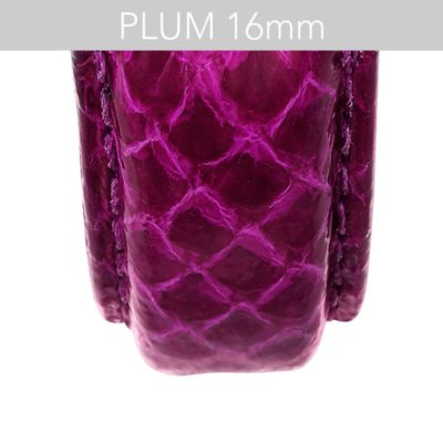 16mm Plum Leather
