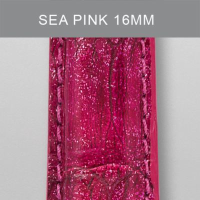 16mm Sea Pink Fashion Alligator
