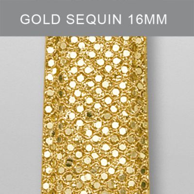 16mm Gold Sequin