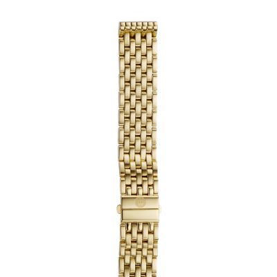 16mm Deco 16 7 Link Gold Bracelet