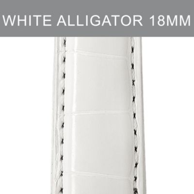 18mm White Alligator