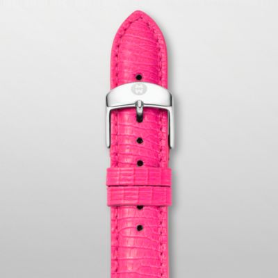 18mm Bright Pink Fashion Lizard
