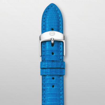 18mm Bright Blue Fashion Lizard