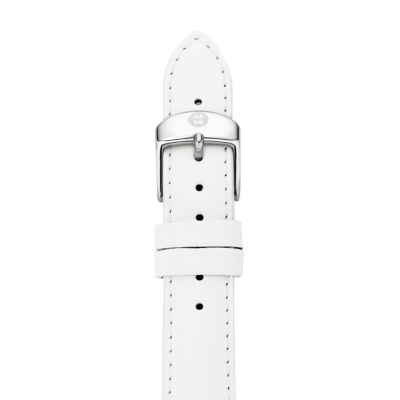 18mm White Patent Leather