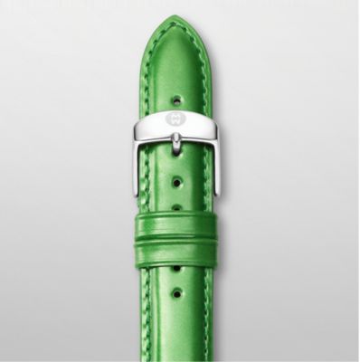 18mm Vivid Green Patent Leather