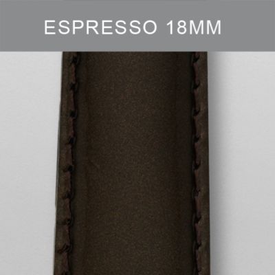 18mm Espresso Patent Leather