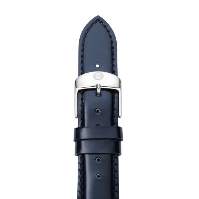 18mm Navy Patent Leather Strap