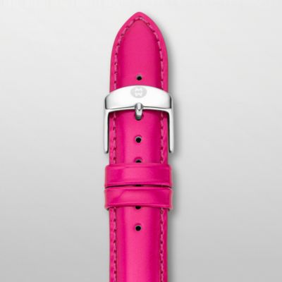 18mm Fandango Pink Patent Leather