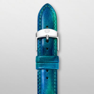 18mm Tidal Blue Fashion Patent Leather