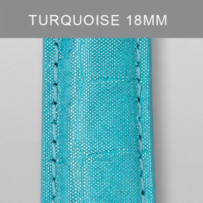 18 mm Turquoise Fashion Alligator