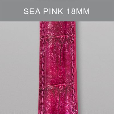 18mm Sea Pink Fashion Alligator