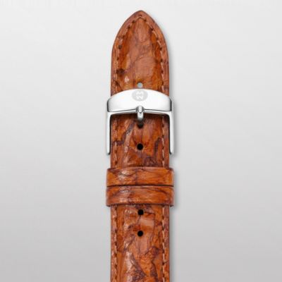 18mm Saddle Exotic Leather