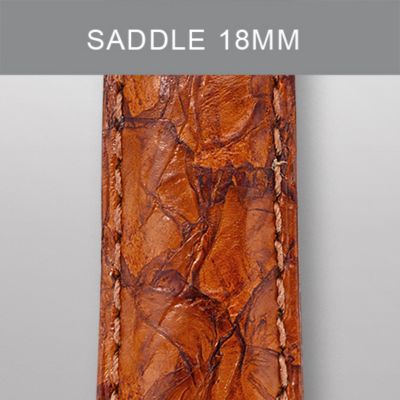 18mm Saddle Exotic Leather