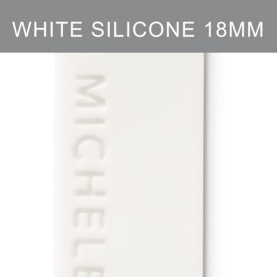 18mm White Silicone