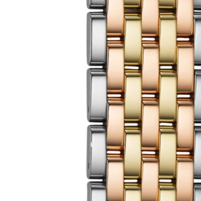 18mm Deco Tri Tone Bracelet