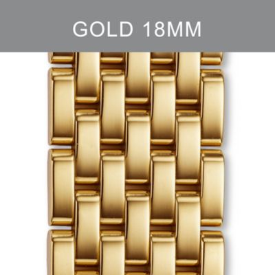18mm Caber 7 Link Gold Bracelet
