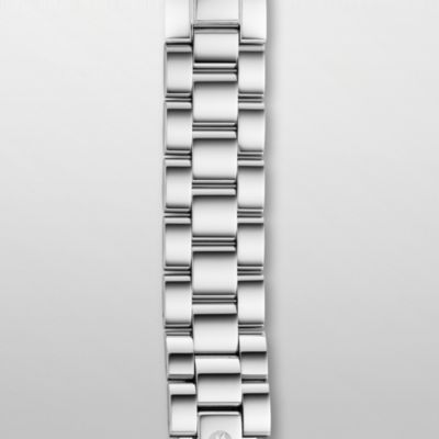 18mm Jetway 3 Link Stainless Steel Bracelet
