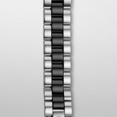 18mm Deco Ceramic Stainless Steel Black
