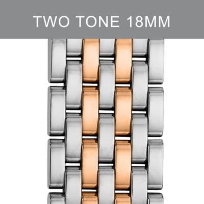 18mm Serein Rose Gold Two Tone Bracelet