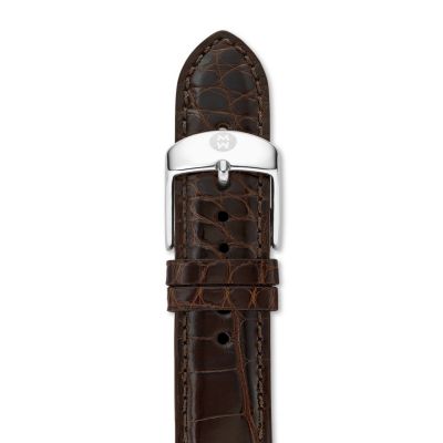 20mm Espresso Alligator