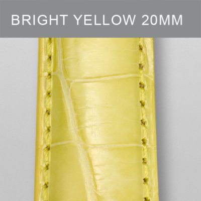 20mm Bright Yellow Alligator