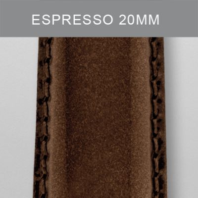 20mm Espresso Patent Leather