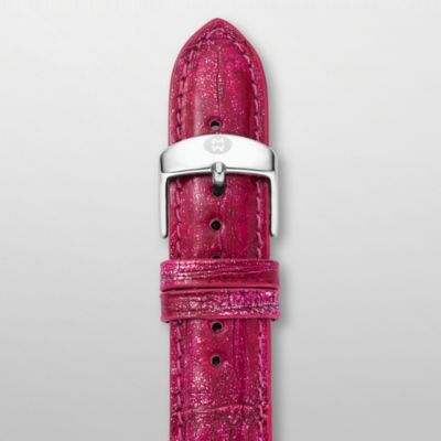 20mm Sea Pink Fashion Alligator