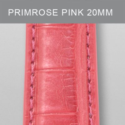 20mm Primrose Pink Fashion Alligator