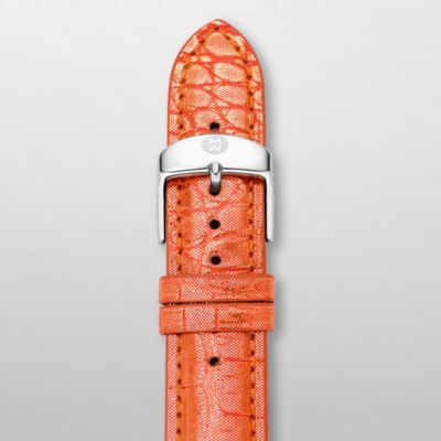 20 mm Coral Fashion Alligator