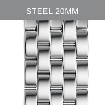 20mm Sport Sail 5-Link Stainless Steel Bracelet