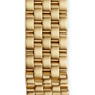 20mm Sport Sail 5 Link Gold Bracelet