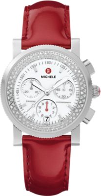 Sport Sail Diamond Scarlet Patent Leather
