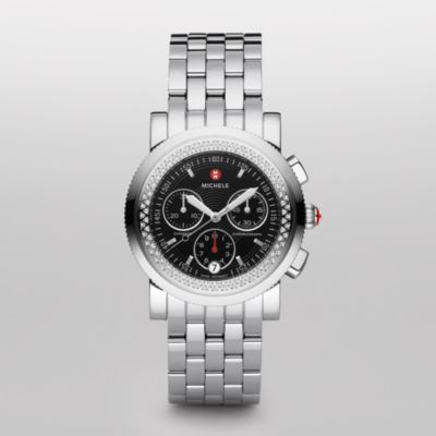 Sport Sail Black Diamond Stainless Steel Bracelet