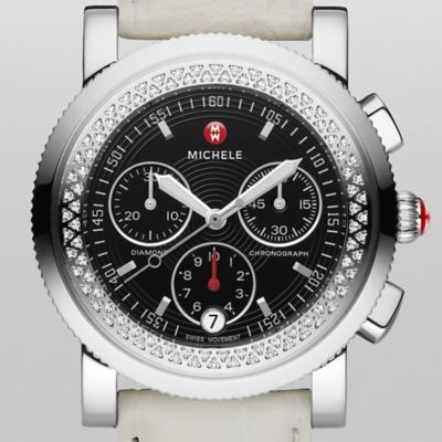 Sport Sail Black Diamond White Alligator