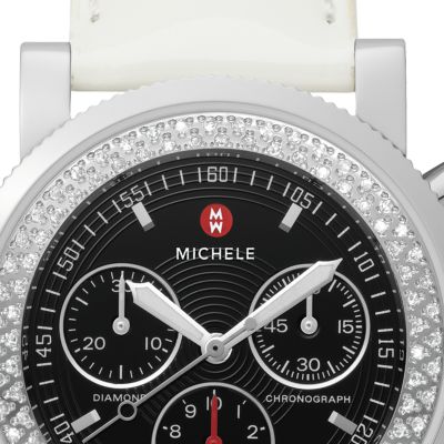 Sport Sail Black Diamond White Patent Leather