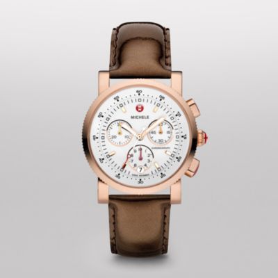 Sport Sail Rose Gold Espresso Patent
