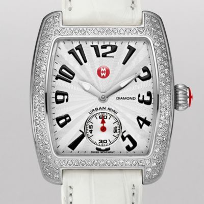 Urban Mini Diamond White Alligator