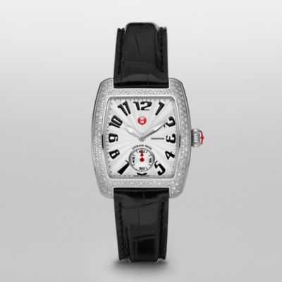 Urban Mini Diamond Black Alligator