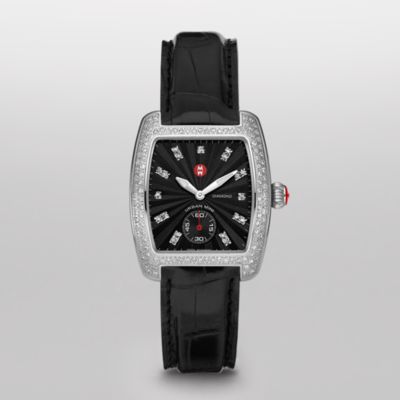 Urban Mini Diamond Black Diamond Dial Black Alligator