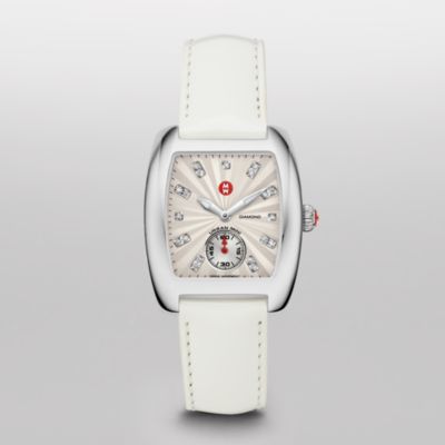 Urban Mini White Diamond Dial White Patent