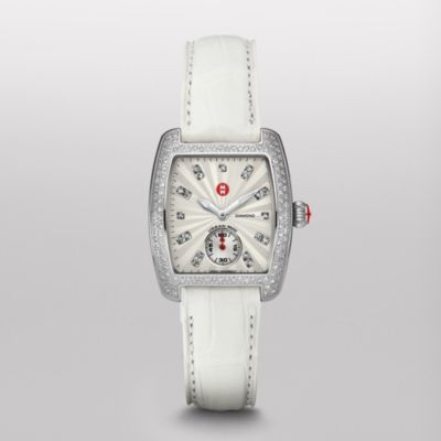 Urban Mini Diamond, Diamond Dial White Alligator