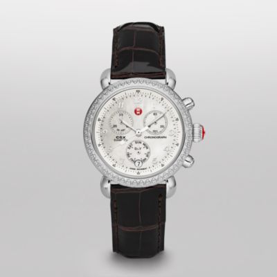 CSX Day Diamond Espresso Alligator
