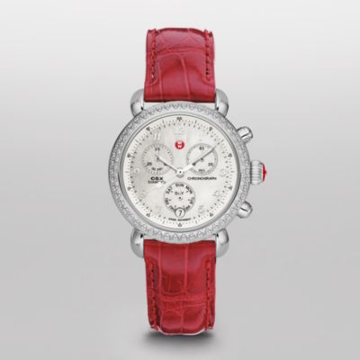 CSX Day Diamond Garnet Alligator