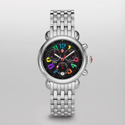 CSX-36 Day Carousel Non-Diamond, Black Dial