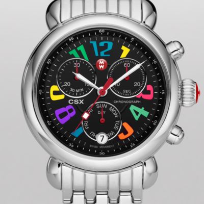 CSX-36 Day Carousel Non-Diamond, Black Dial
