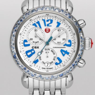 CSX-36 Day Carousel Blue Sapphire on Bracelet